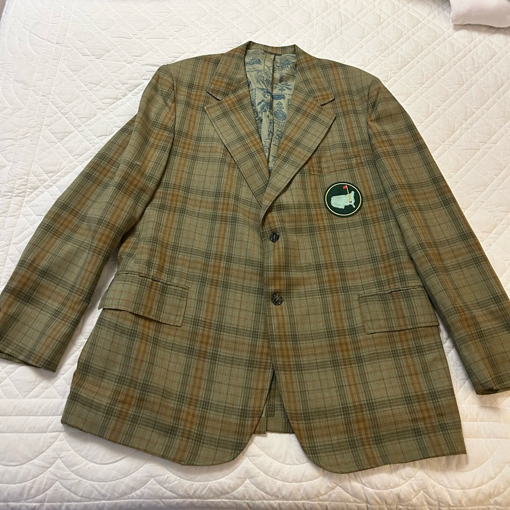 Masters Augusta Golf Club Plaid Blazer - Vintage XL/2XL